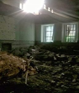 Brunswick Hall 2016 … Demolition